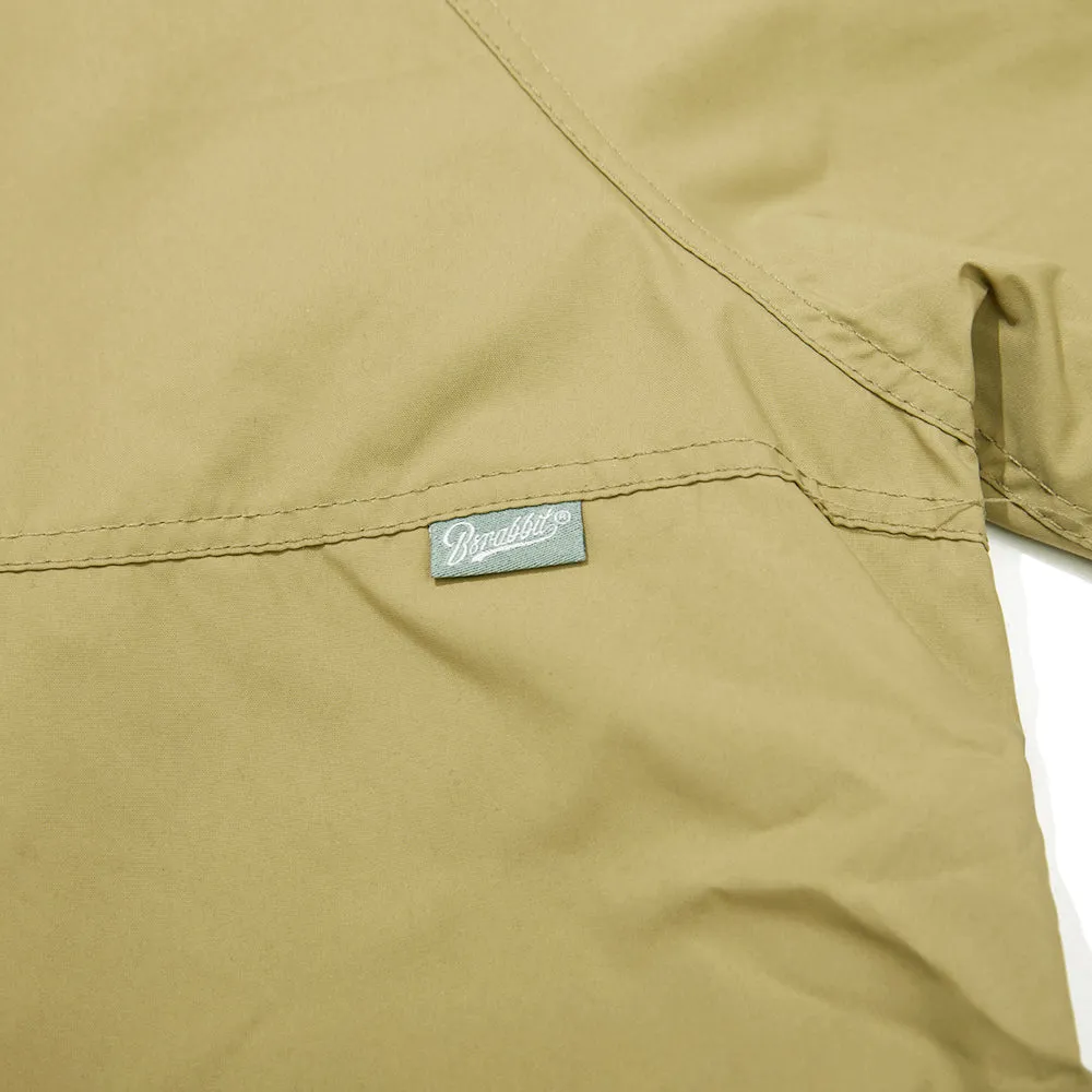 COZY HOODED ANORAK JACKET KHAKI