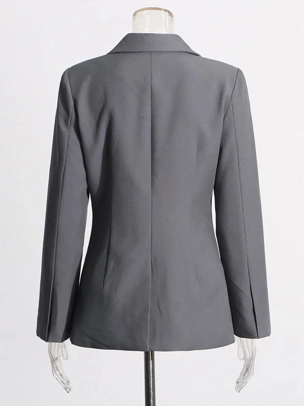 Dalliz Single Breasted Slim Blazer