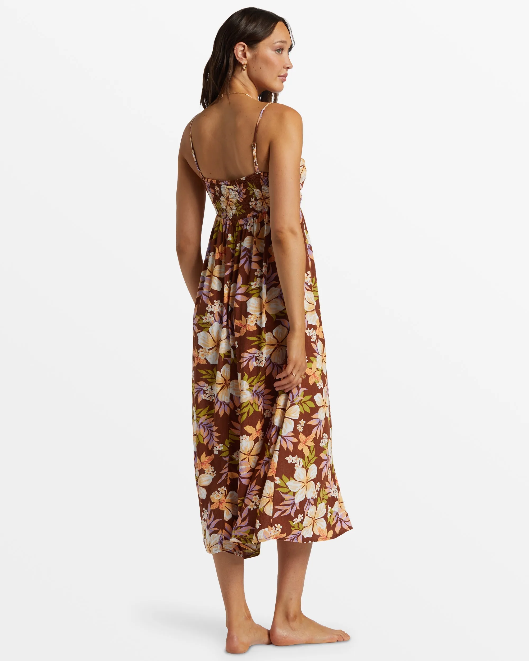 Daybreak Midi Midi Dress - Toasted Coconut