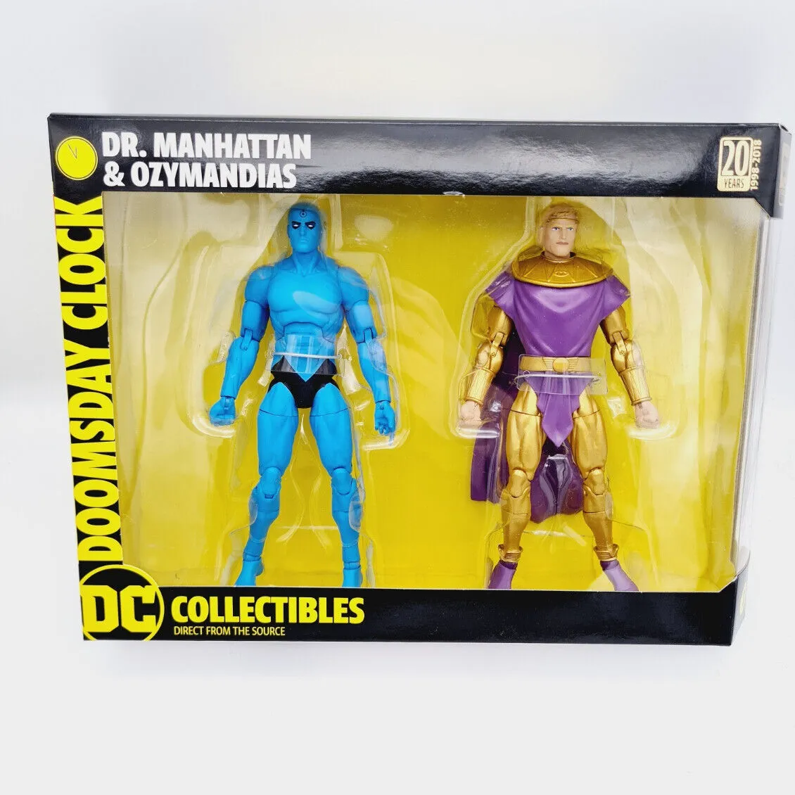 DC Collectibles DC Comics Watchmen Doomsday Clock Dr. Manhattan Ozymandias Action Figure 2-pack