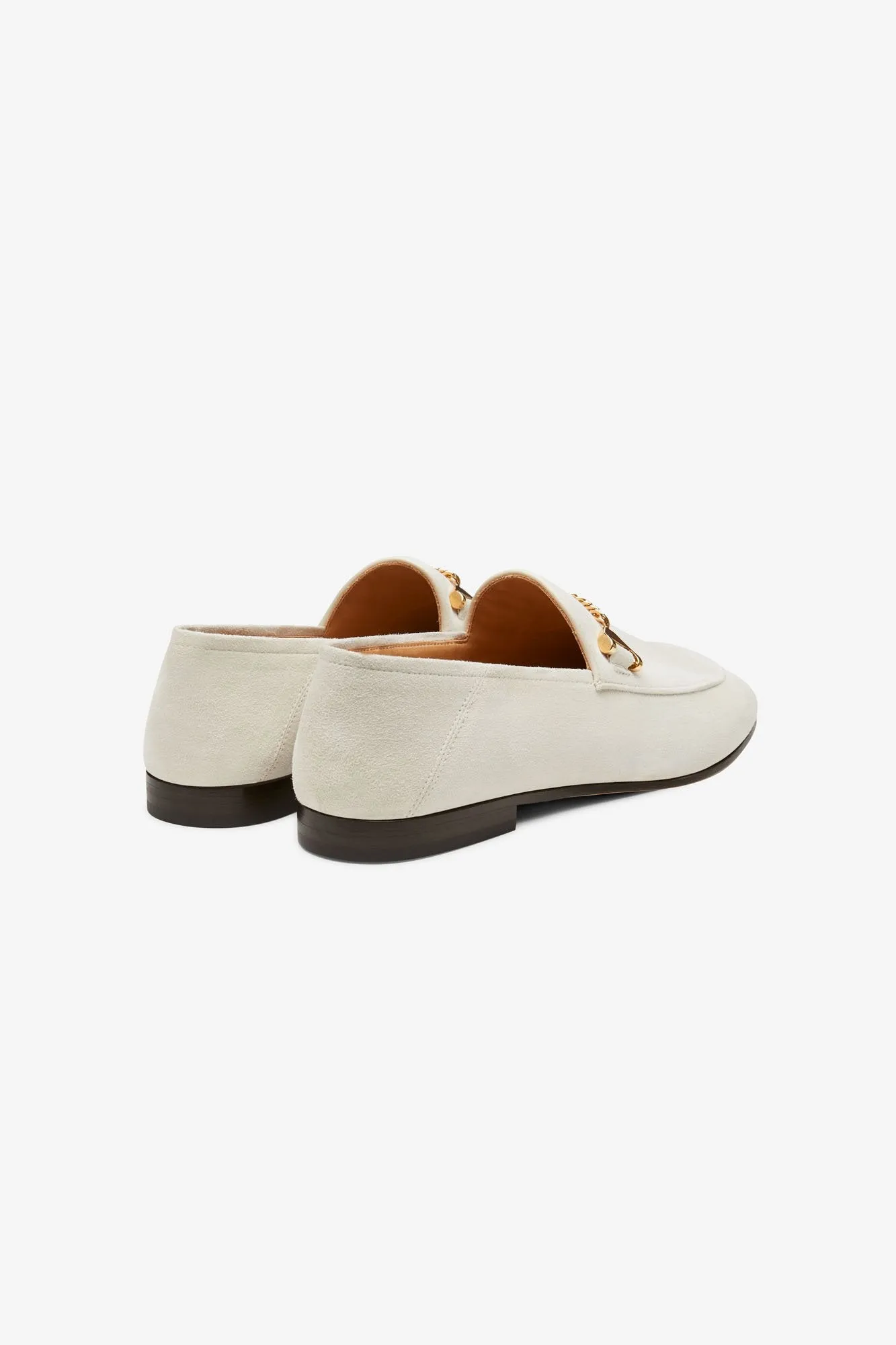 Debbie Loafer Offwhite Kid Suede [Woman]