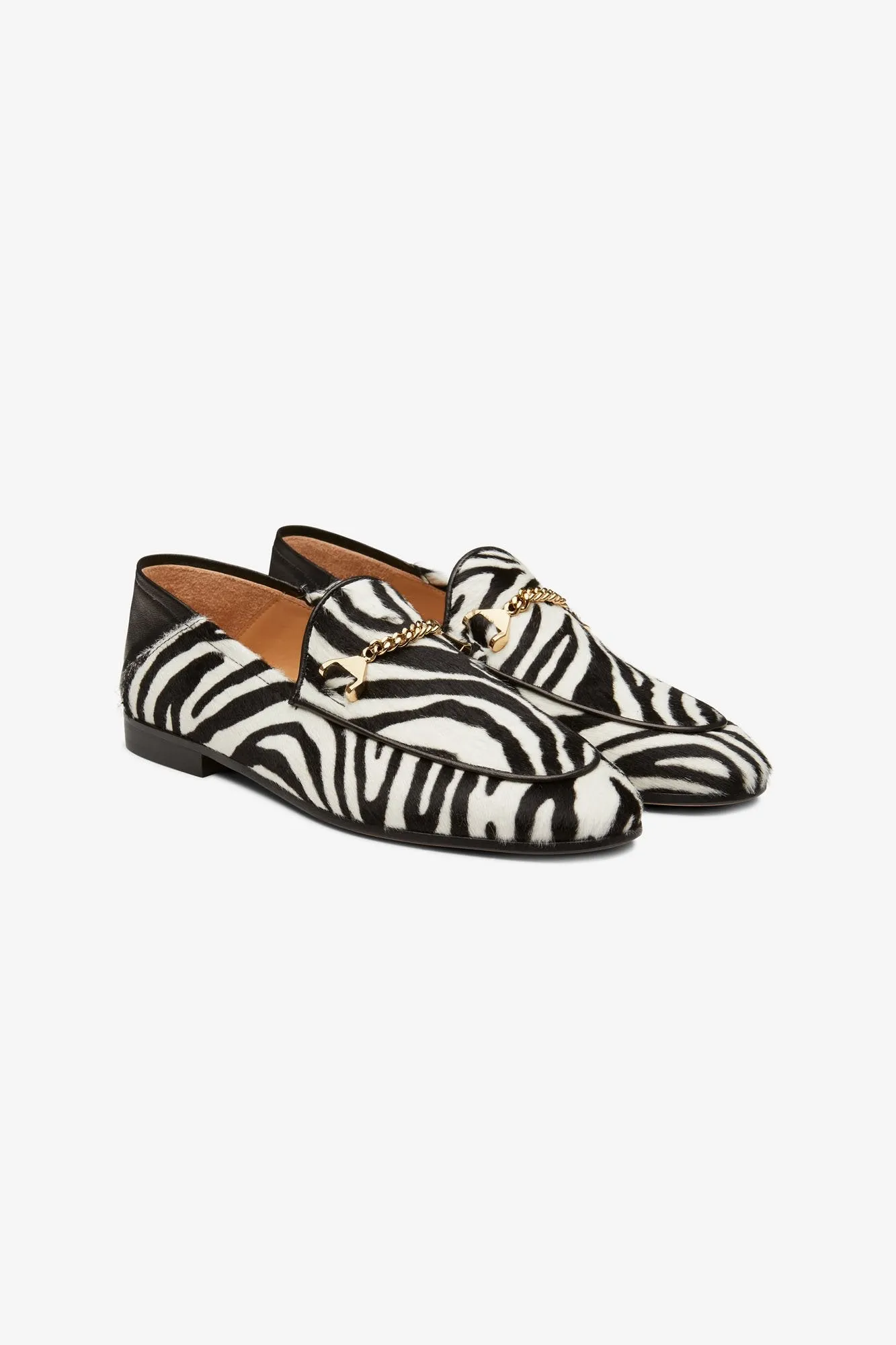 Debbie Loafer Zebra Pony Hair [Woman]