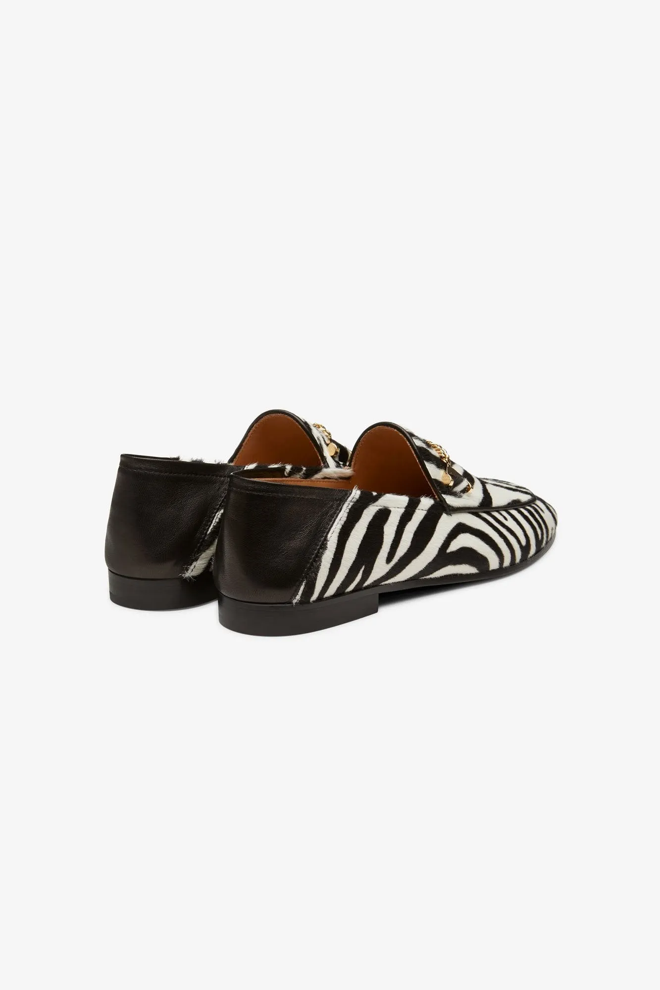 Debbie Loafer Zebra Pony Hair [Woman]