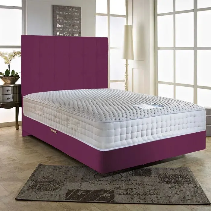 Dream Vendor Elegant 3000 Pocket Sprung Memory Divan Bed Set