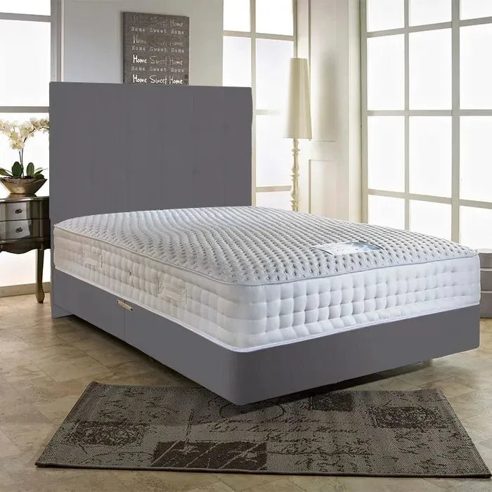 Dream Vendor Elegant 3000 Pocket Sprung Memory Divan Bed Set