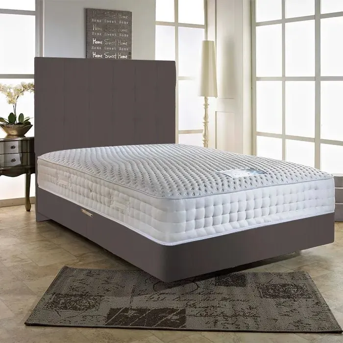 Dream Vendor Elegant 3000 Pocket Sprung Memory Divan Bed Set