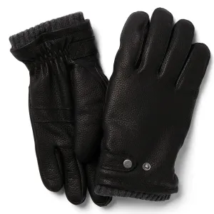 Dutton Deerskin Padded Gloves - Black by Failsworth