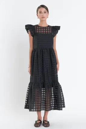 English Factory - Organza Midi Dress