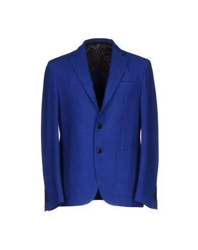 Etro Man Blazer Blue 42 suit