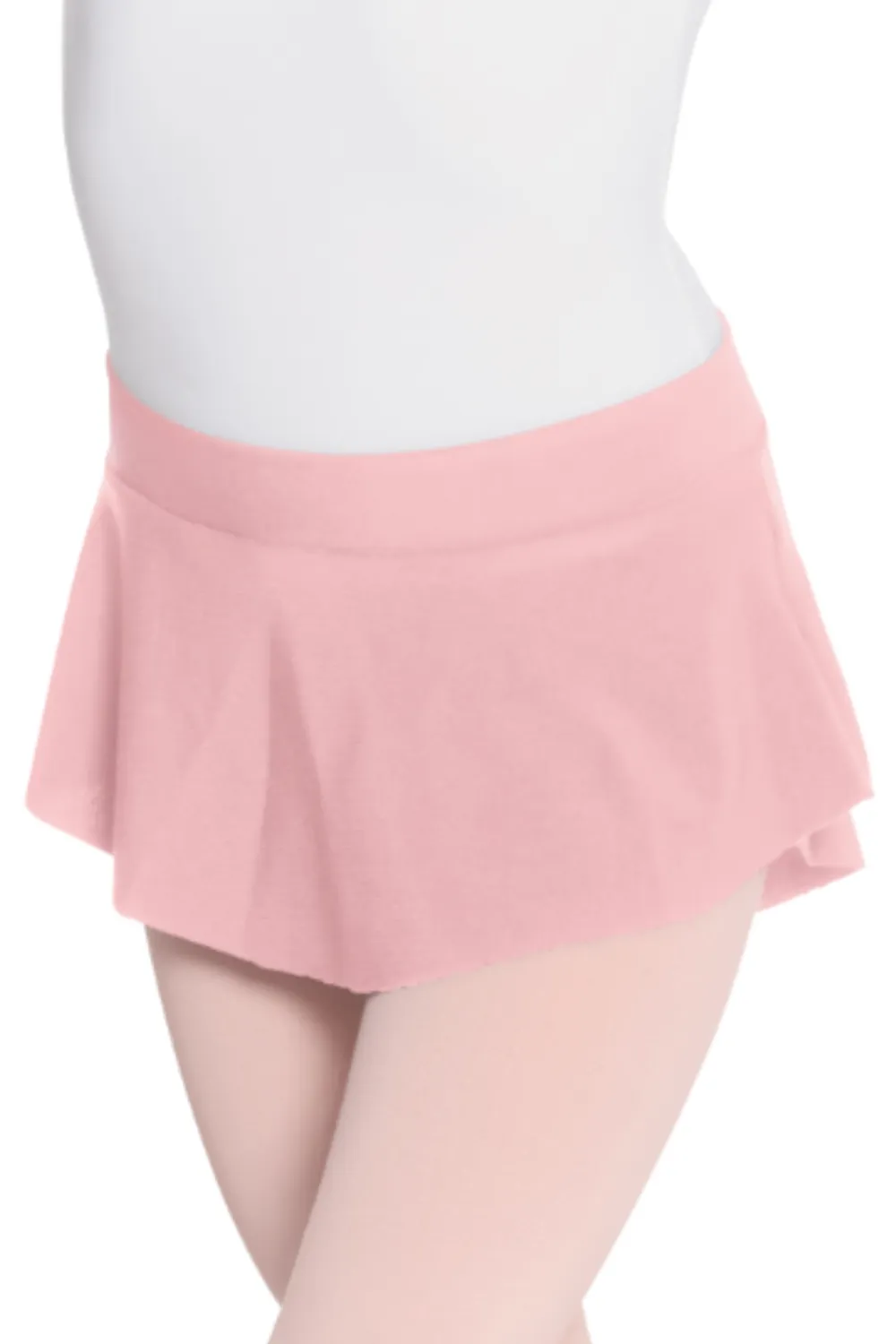 EUROTARD 06121C GIRLS HIGH LOW PULL ON MINI BALLET SKIRT