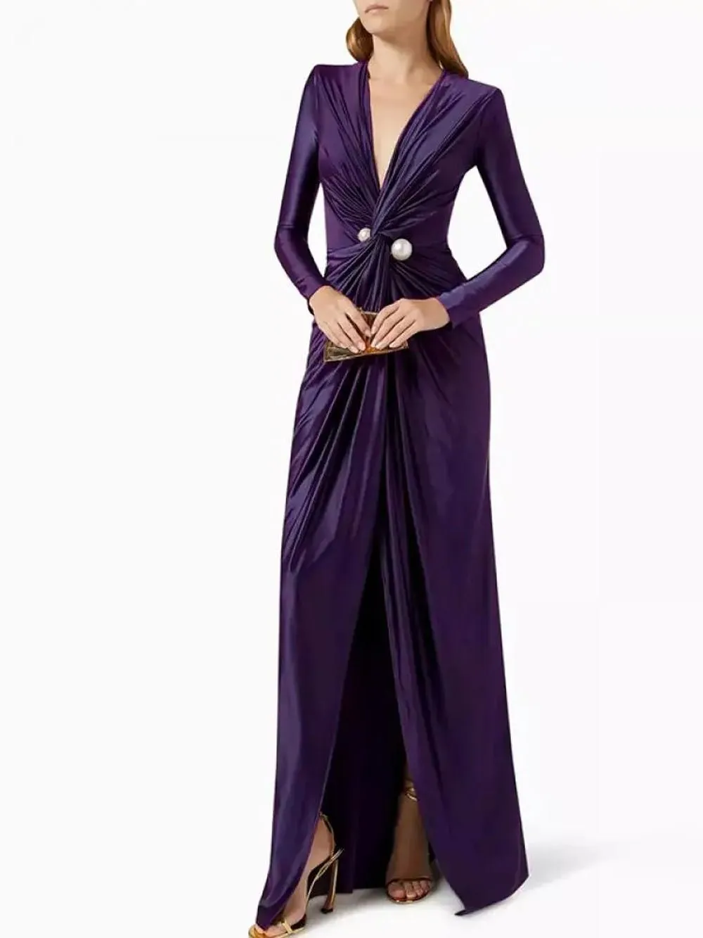 Evelyn Long Sleeve Maxi Dress