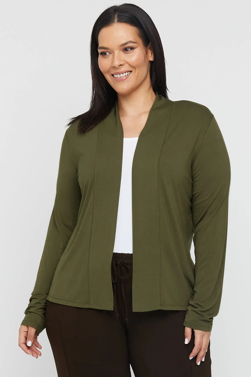 Everyday Cardi - Dark Olive