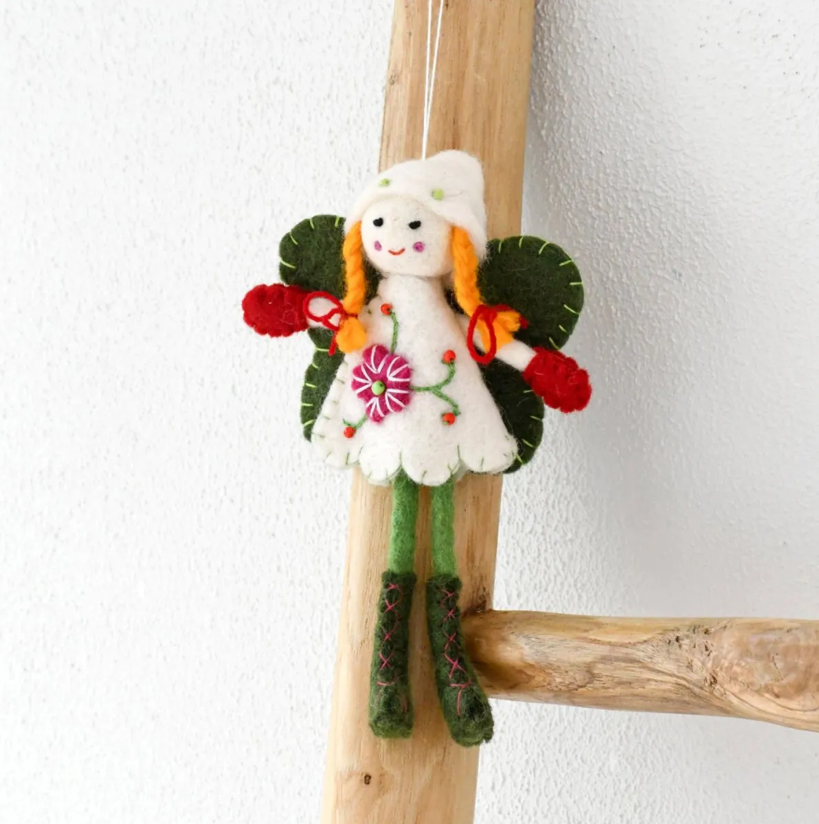 Felt Christmas Fairy - Tara Treasures