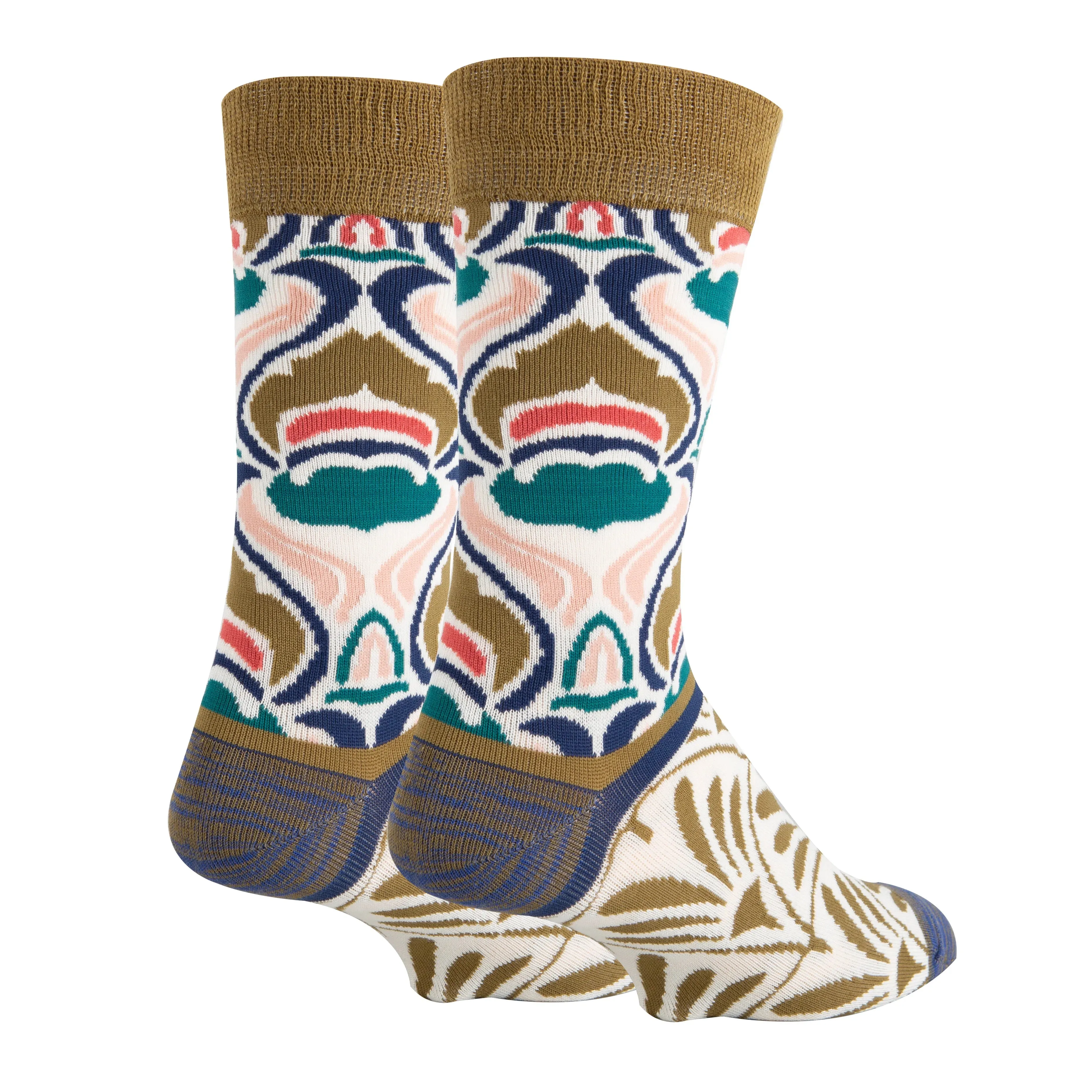 Fleur De Luz Men's Bamboo Crew Sock