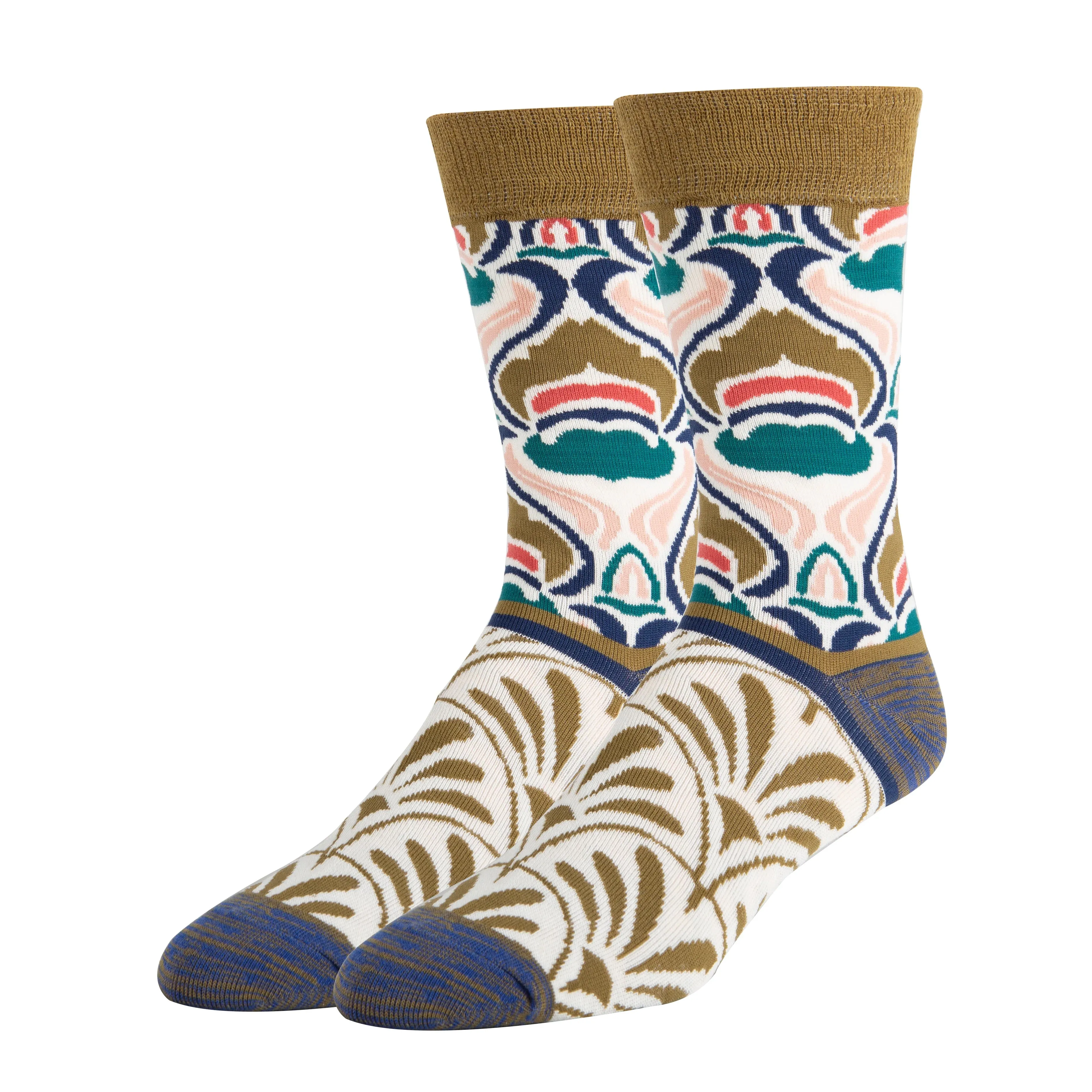 Fleur De Luz Men's Bamboo Crew Sock