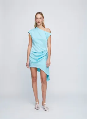 FLORA DRESS (ELECTRIC TEAL)