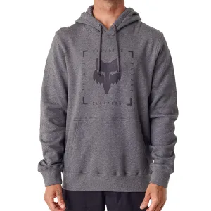 Fox Boxed Future Pullover Hoodie (Graphite Melange) Slim Fit