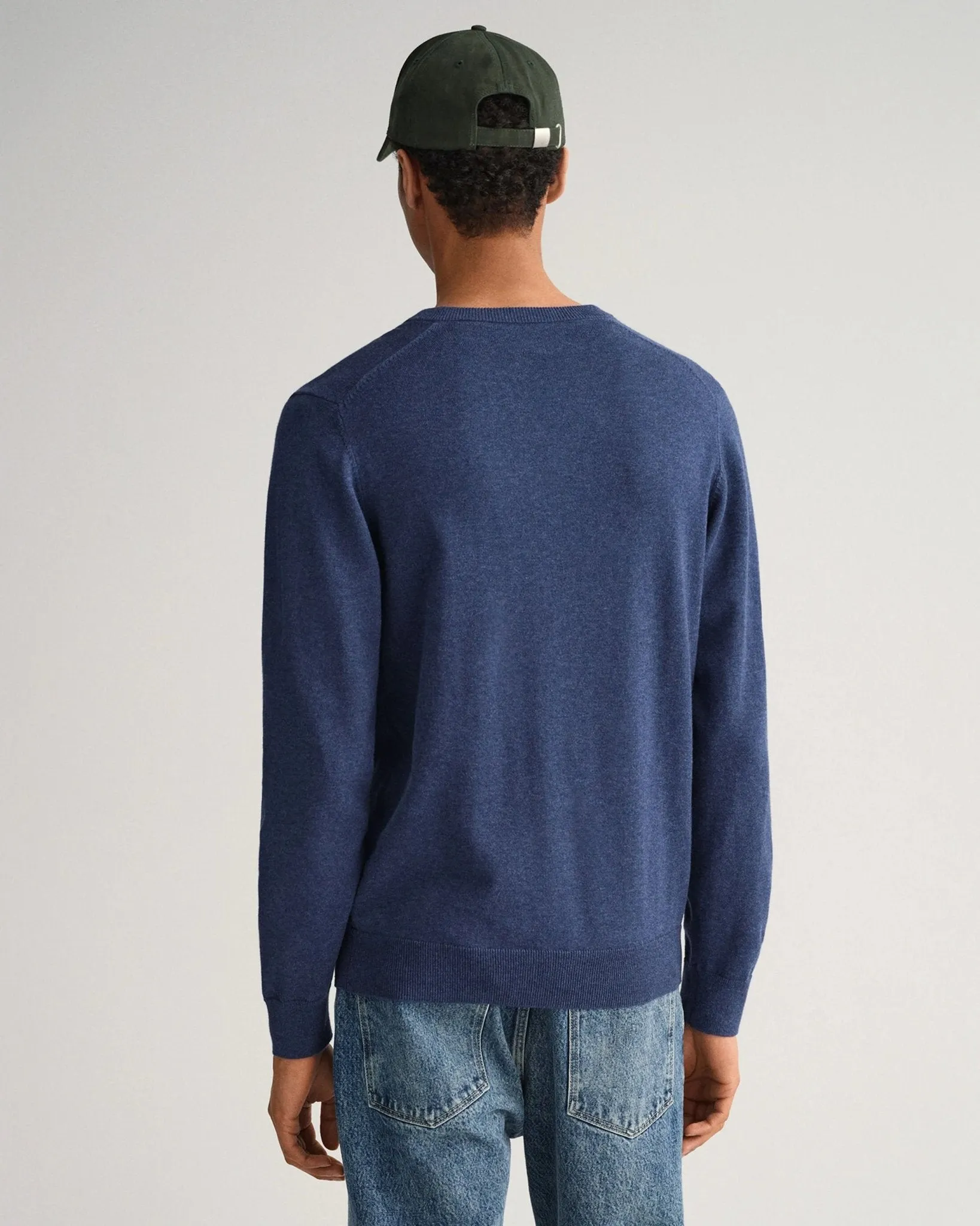 GANT Classic Cotton V-Neck Jumper