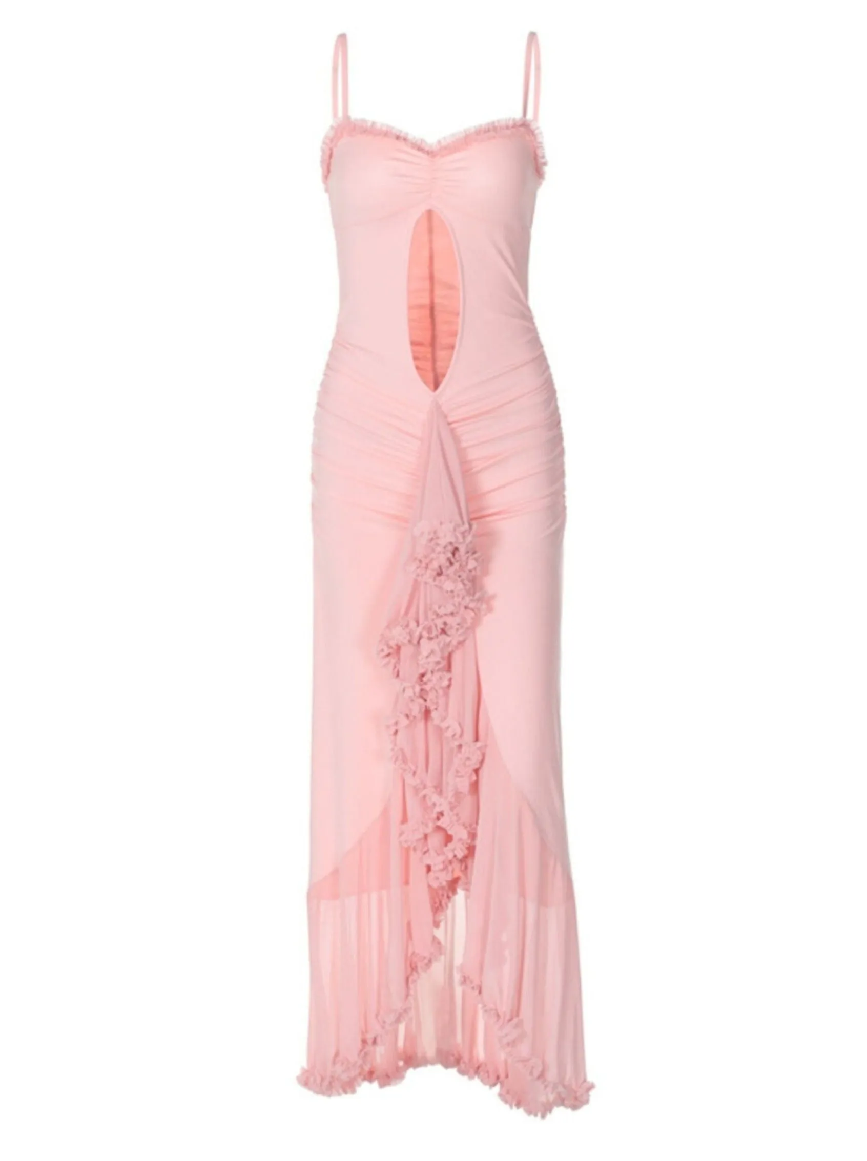 Gema Ruffle Maxi Dress