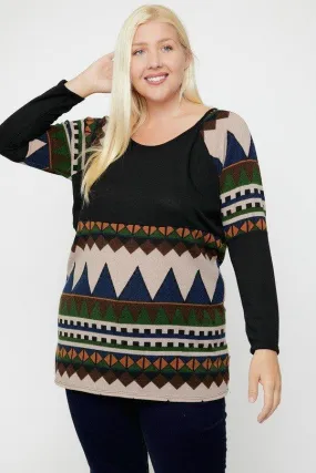 Geometric Print Tunic