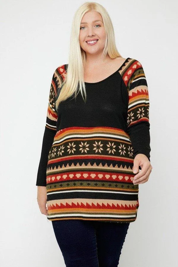 Geometric Print Tunic