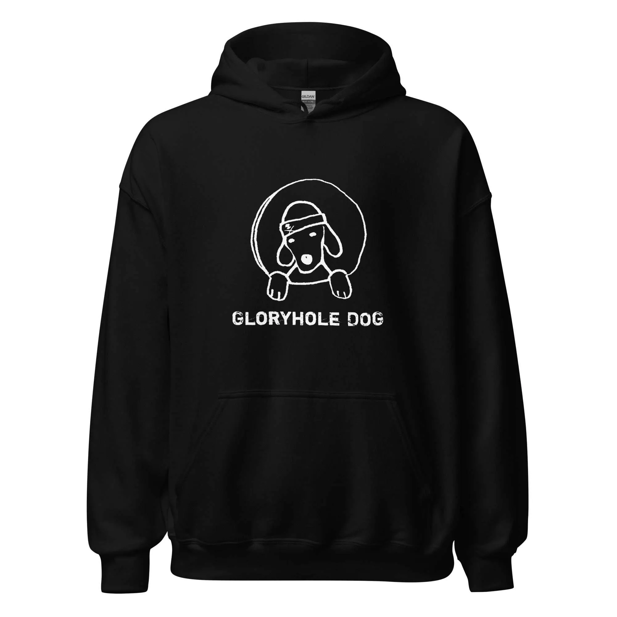 Gloryhole Dog Hoodie