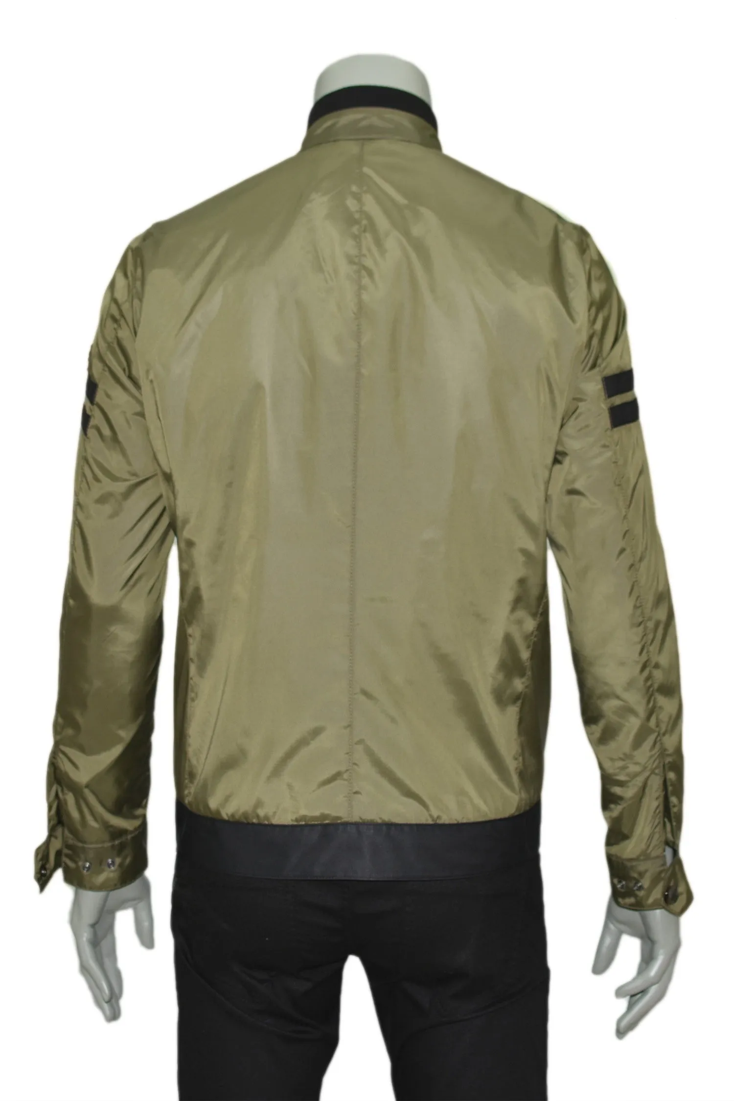 Green Lightweight Bomber Jacket