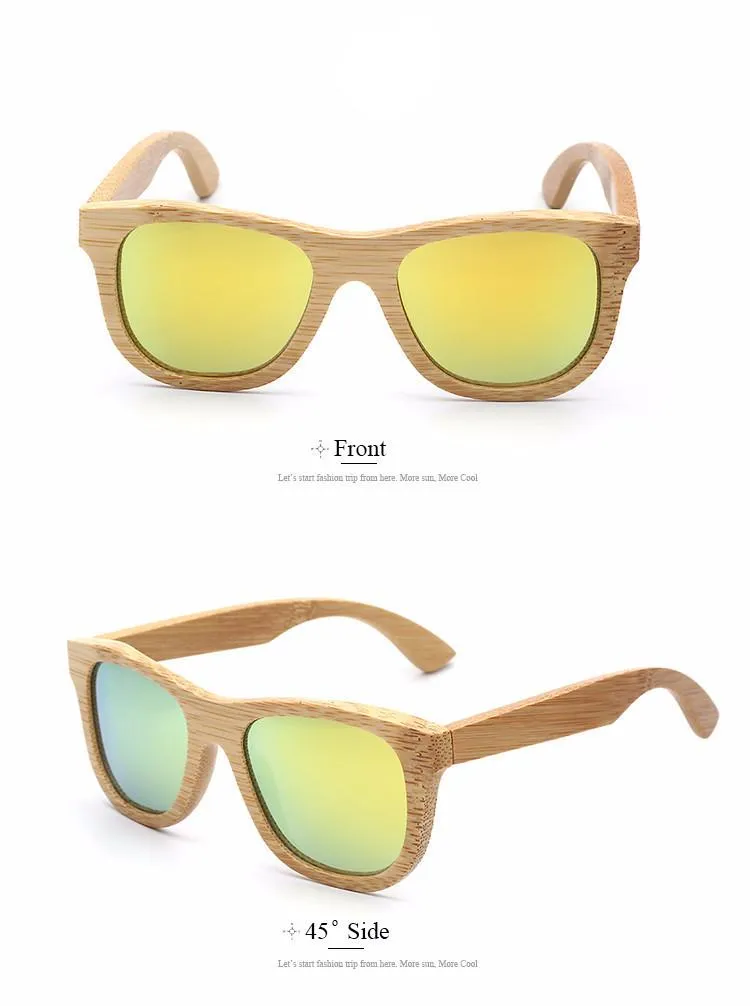 Handmade Bamboo Sunglasses