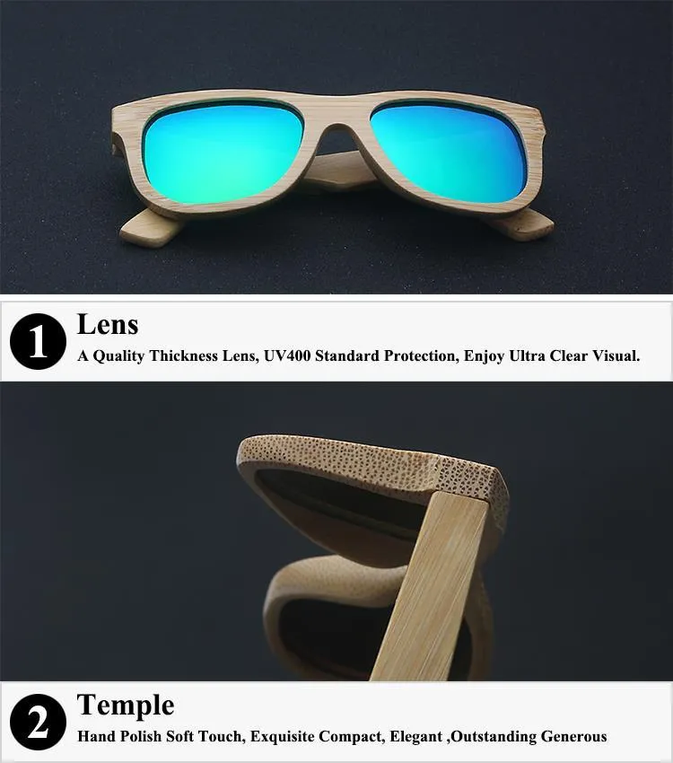 Handmade Bamboo Sunglasses