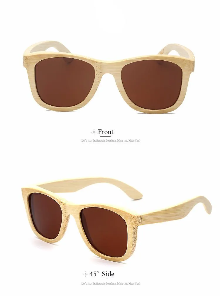 Handmade Bamboo Sunglasses