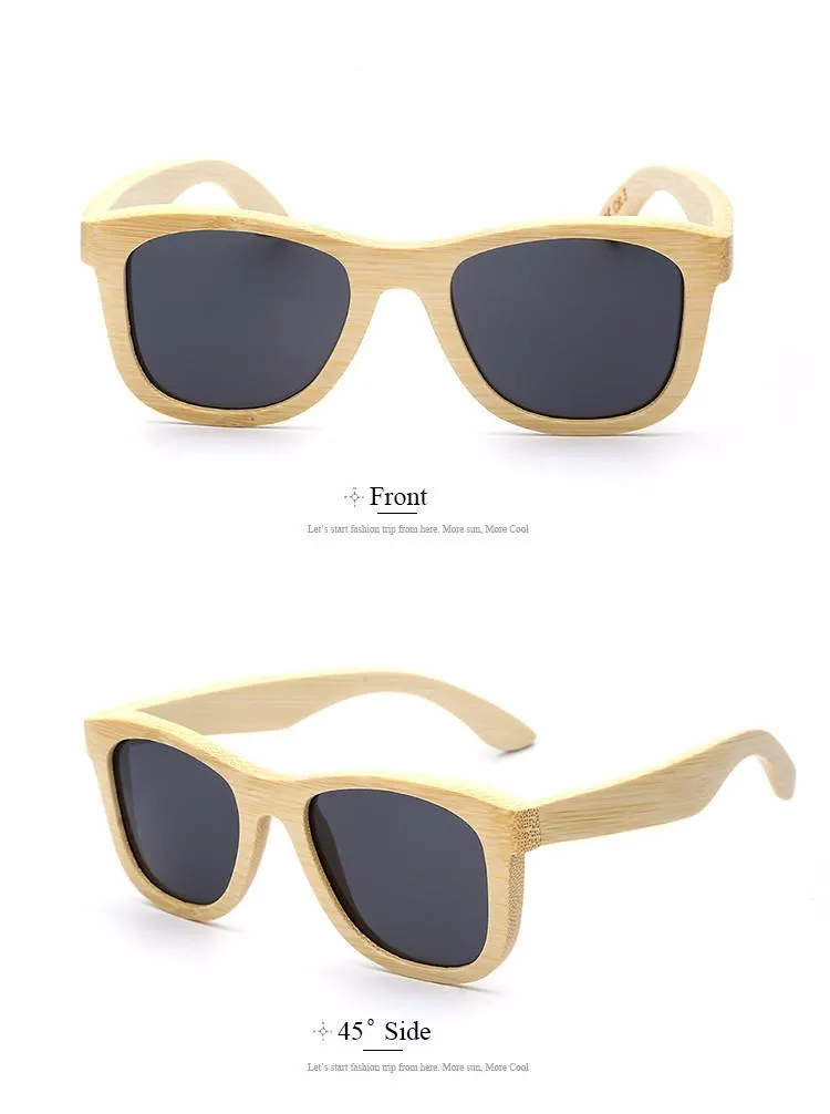 Handmade Bamboo Sunglasses