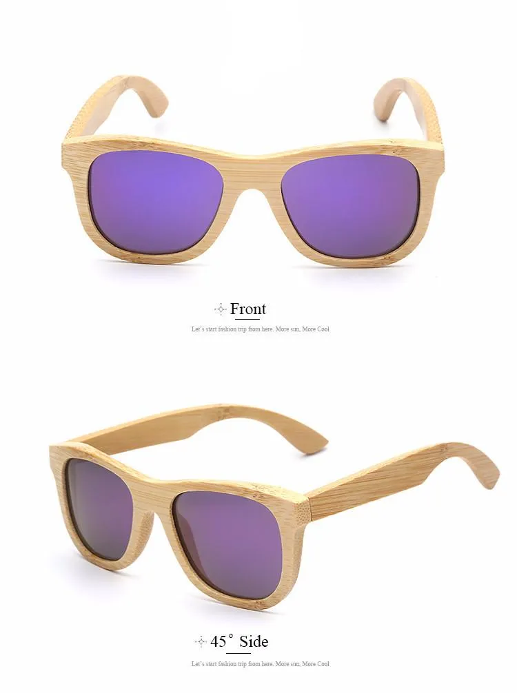 Handmade Bamboo Sunglasses