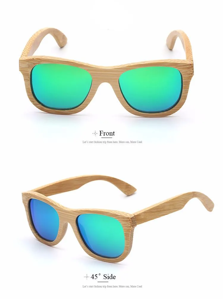 Handmade Bamboo Sunglasses