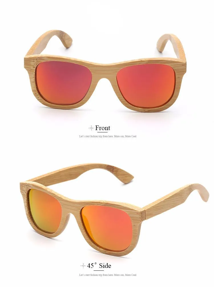 Handmade Bamboo Sunglasses