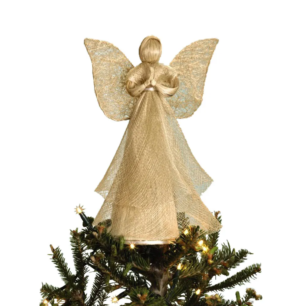 Heavenly Abaca Angel Ornament, Decoration or Tree Topper