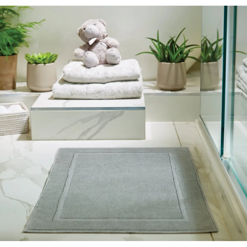 Hug Bamboo Hotel Shower Mat - Grey 50x80cm