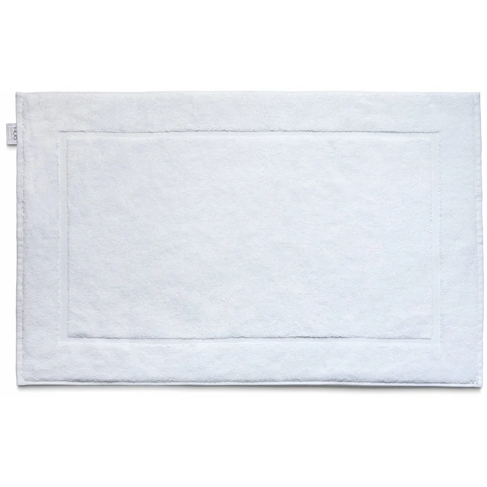 Hug Bamboo Hotel Shower Mat - White 50x80cm