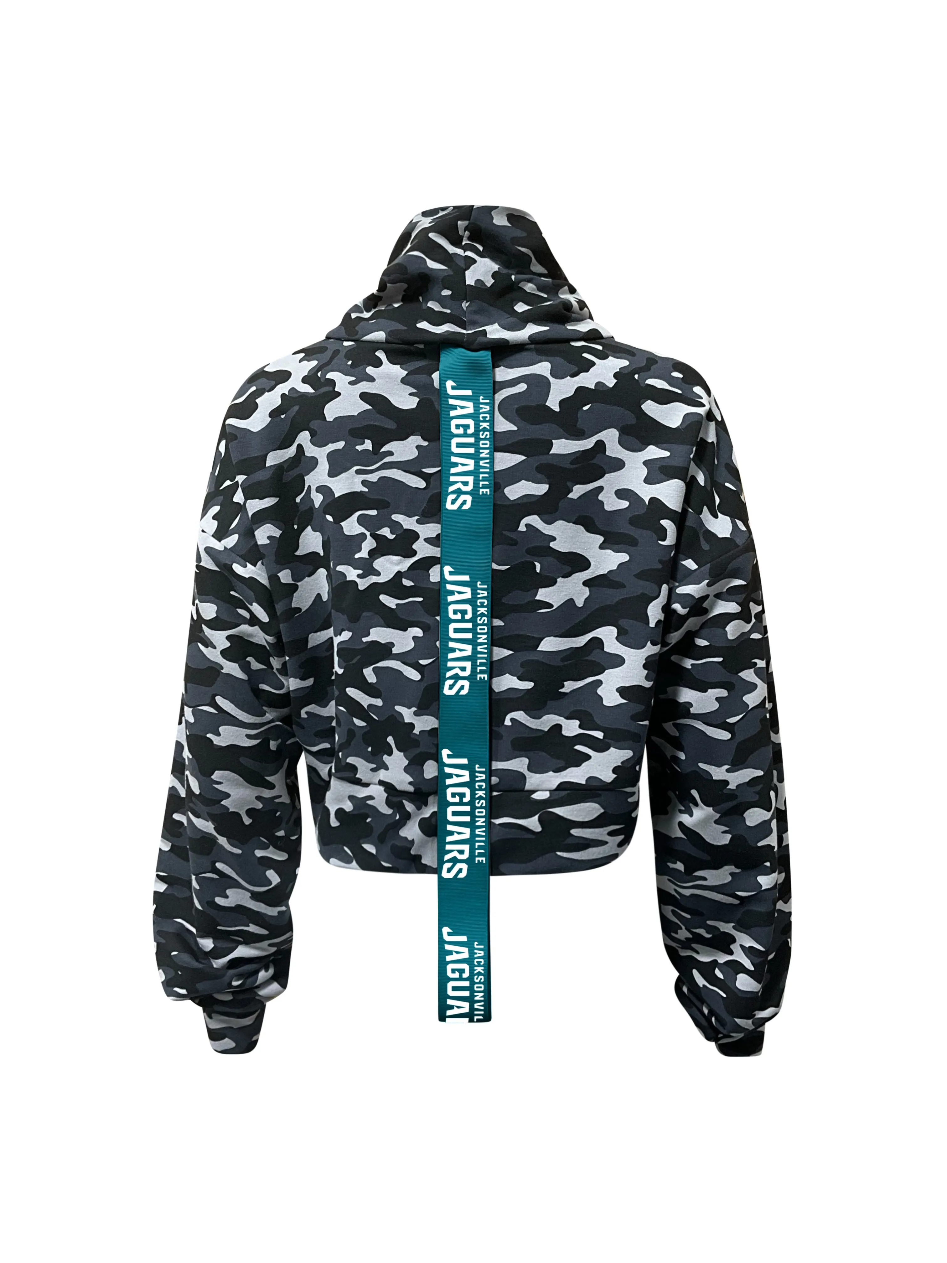 Jacksonville Jaguars Crop Camo Sweatshirt