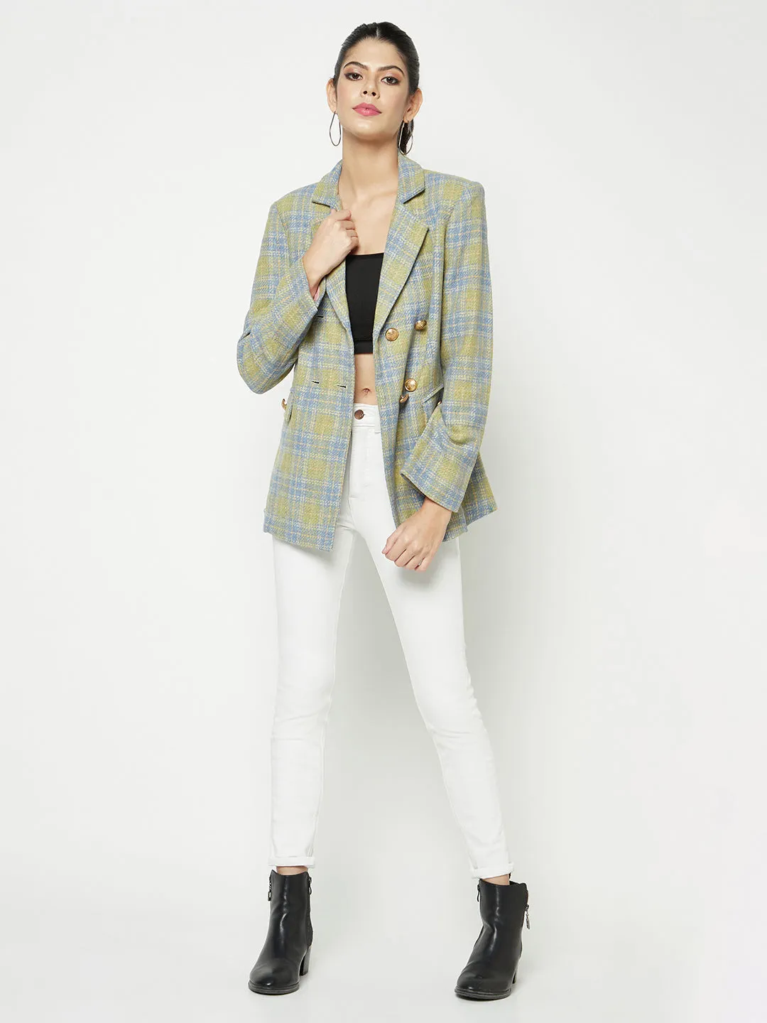 Jazzy Multi Color Blazer