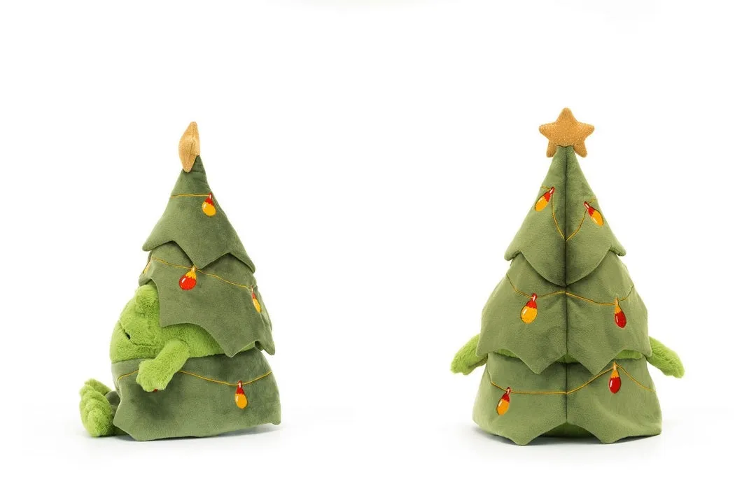 Jellycat Christmas Tree Ricky the Rain Frog