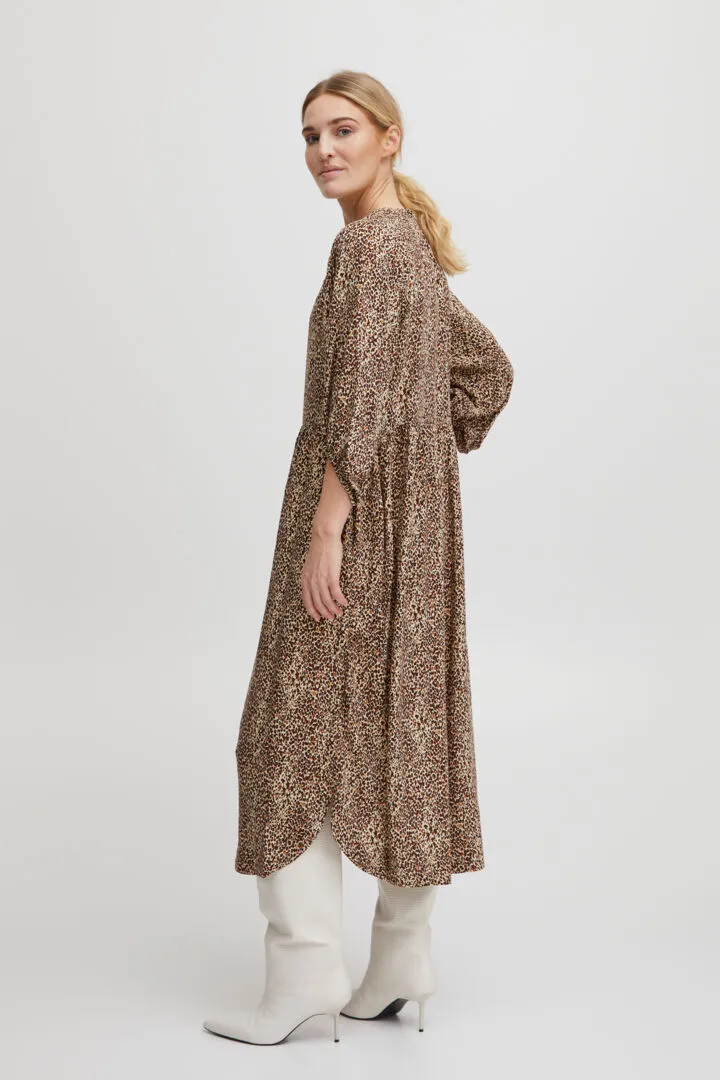 Joella Long Tunic - Iced Coffee Mix