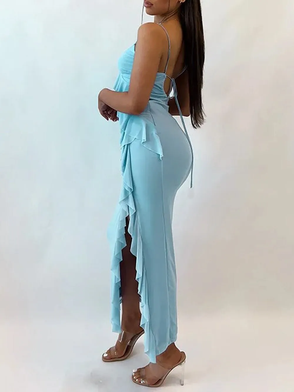 Julia Backless Maxi Dress