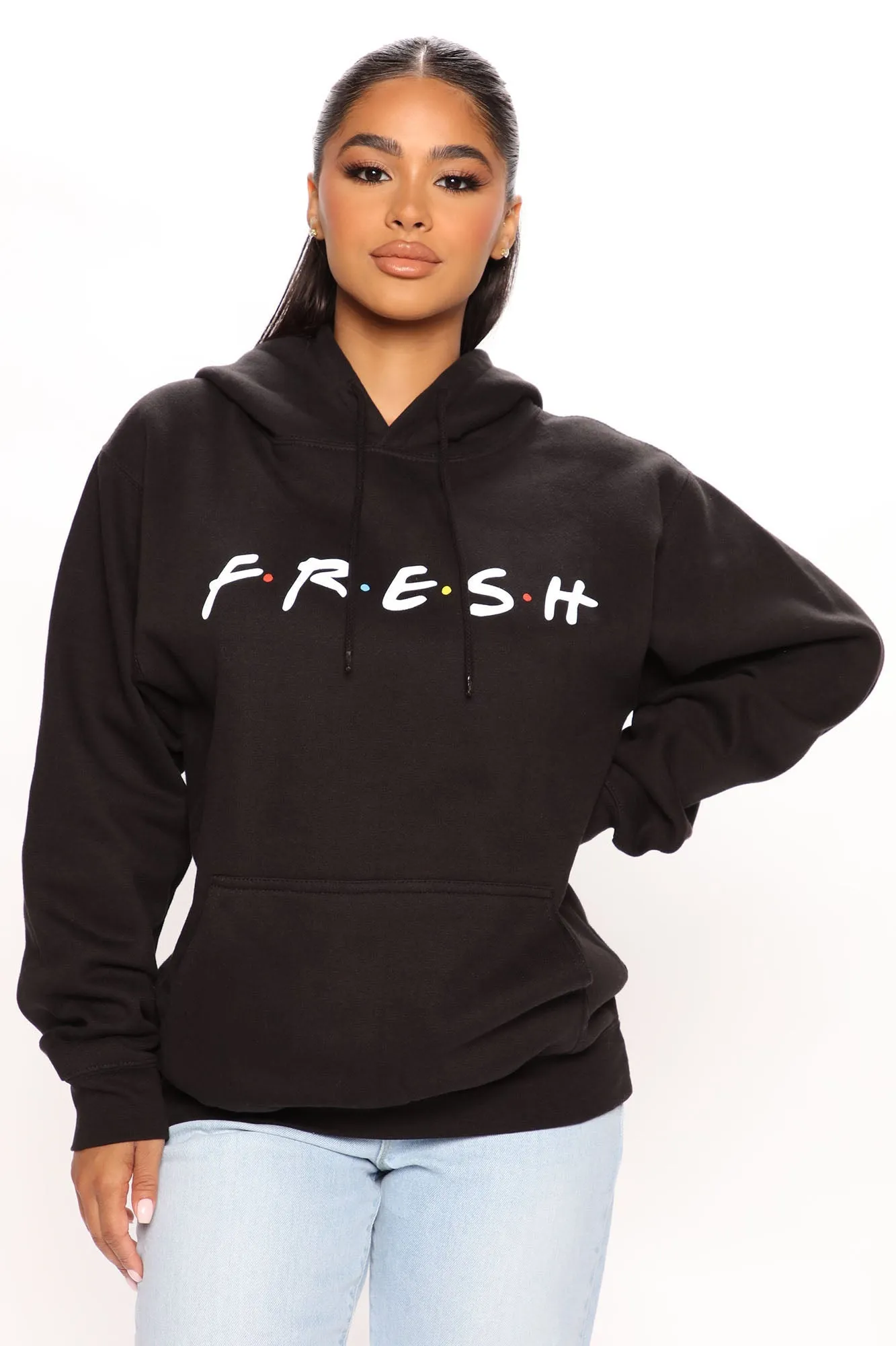 Keepin' It Fresh Hoodie - Black