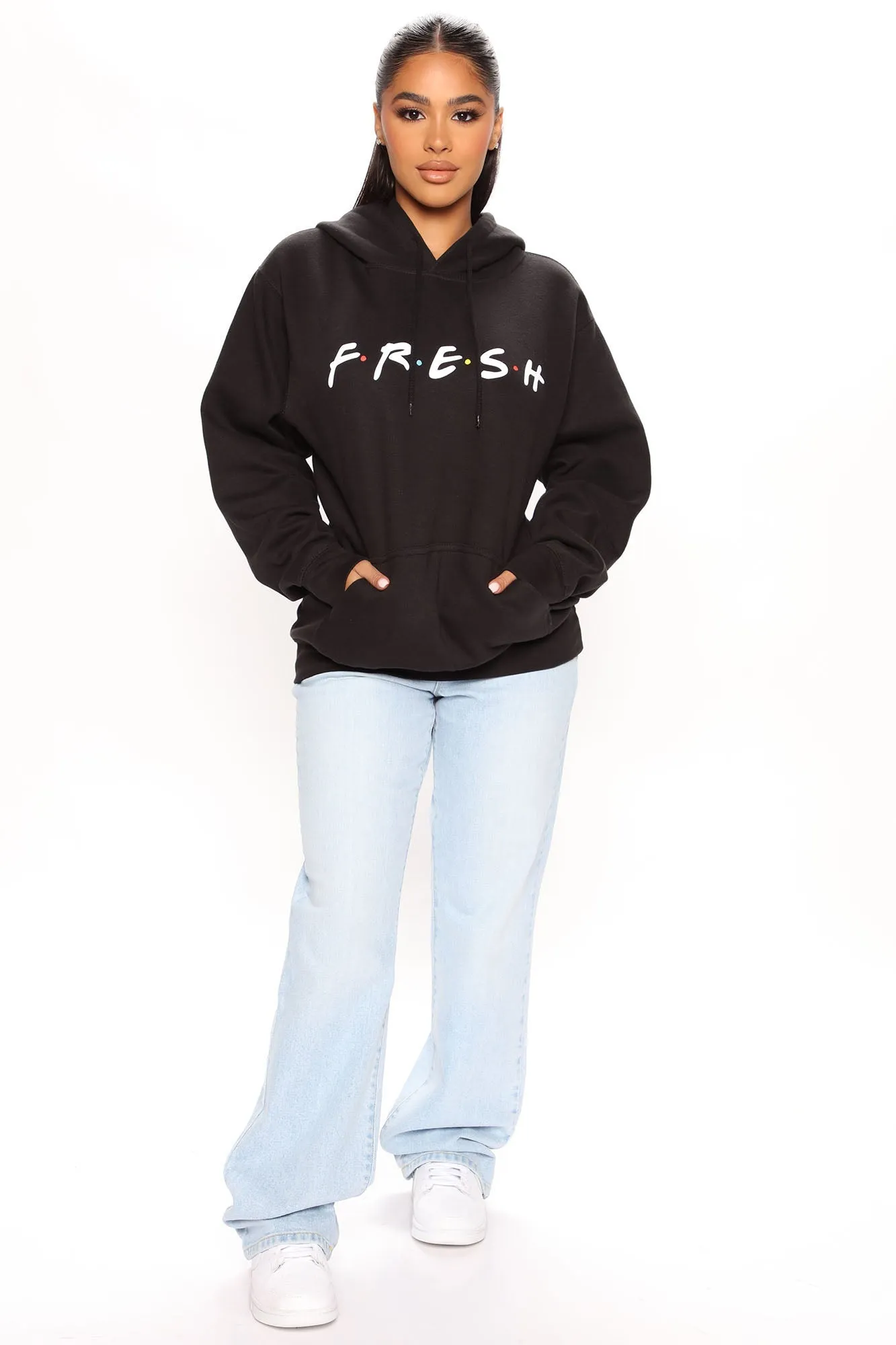 Keepin' It Fresh Hoodie - Black