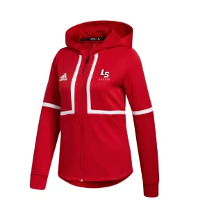 La Salle Soccer 2021 - Adidas - Under The Light FZ Women's Jacket (Red)