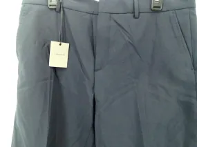 Lafaurie Mens Berto Pants Regular Zipper Dress Pants Size 44 Navy Blue