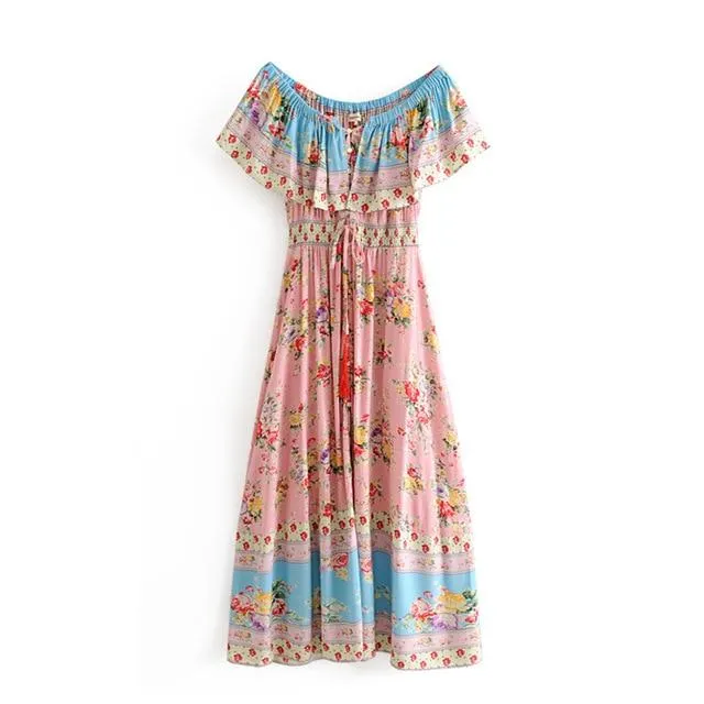 Liberty Hippie Chic Floral Dress