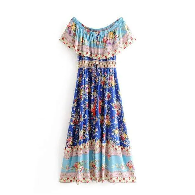 Liberty Hippie Chic Floral Dress