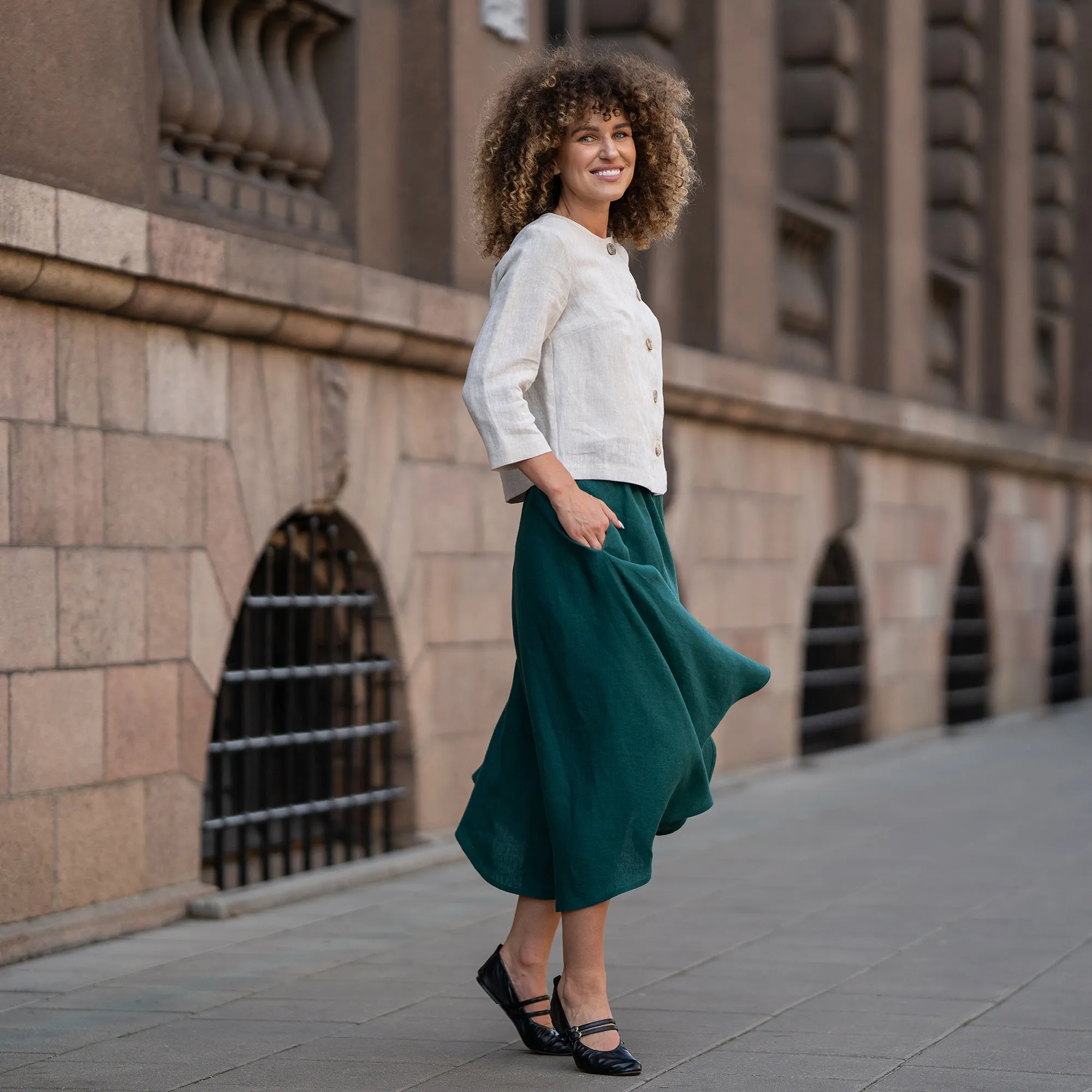 Linen Skirt Evelyn