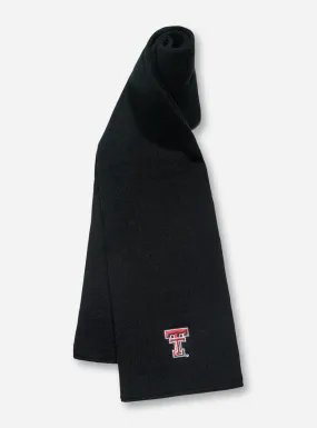 Logofit Texas Tech Double T on Black Scarf